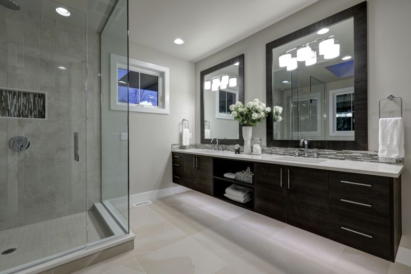 Modern Bathroom with Smart Features